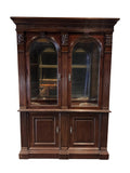 Bernhardt Traditional Breakfront China Cabinet with Glass Display, c. 1990s