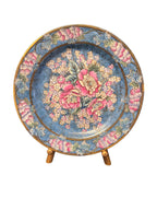 Vintage Chinese Cloisonné Decorative Wall Plate – Sold Individually, c. 1980s