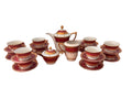 Vintage Carlsbad Fine China, Gloria, Tea Set with Service for 12, Czechoslovakia, c. 1930s