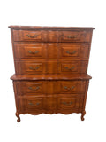 Broyhill French Provincial Tallboy Dresser Chest of Drawers, c. 1960s–1970s
