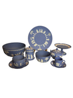 Vintage Wedgwood Pale Blue Jasperware Collection – Sold Separately, c. 1950s