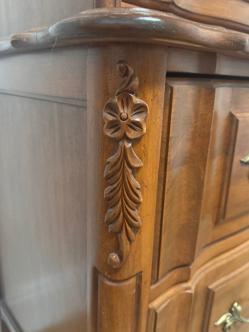 Broyhill French Provincial Tallboy Dresser Chest of Drawers, c. 1960s–1970s