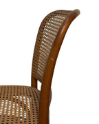 Vintage Thonet No. 811 Style Prague Bentwood & Cane Dining Chairs, Set of 4, c. 1960s–1980s