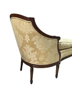 Antique 19th Century French Louis XV Style Settee Chaise Longue or Lounge