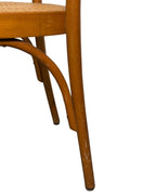 Vintage Thonet No. 811 Style Prague Bentwood & Cane Dining Chairs, Set of 4, c. 1960s–1980s