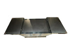 Drexel Et Cetera Collection Black Lacquer Chinoiserie Flip-Top Buffet Server, 1970s