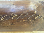 Antique Large Wooden Dough Bowl or Trencher Bowl, c. early 20th century