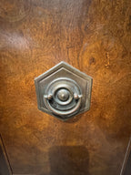 Vintage Thomasville Greek Key Armoire in the Hollywood Regency Style, c. 1970s