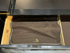Drexel Et Cetera Collection Black Lacquer Chinoiserie Flip-Top Buffet Server, 1970s