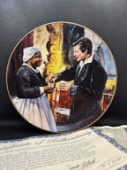 Vintage Gone with the Wind Commemorative Plates with COA - Limited Edition Golden Anniversary Series - by WS George Fine China