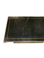 Drexel Et Cetera Collection Black Lacquer Chinoiserie Flip-Top Buffet Server, 1970s