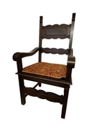 Vintage Italian Throne Chair