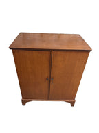 Vintage Mid-Century Modern Flip-Top Cocktail Bar Cabinet, c. 1960s