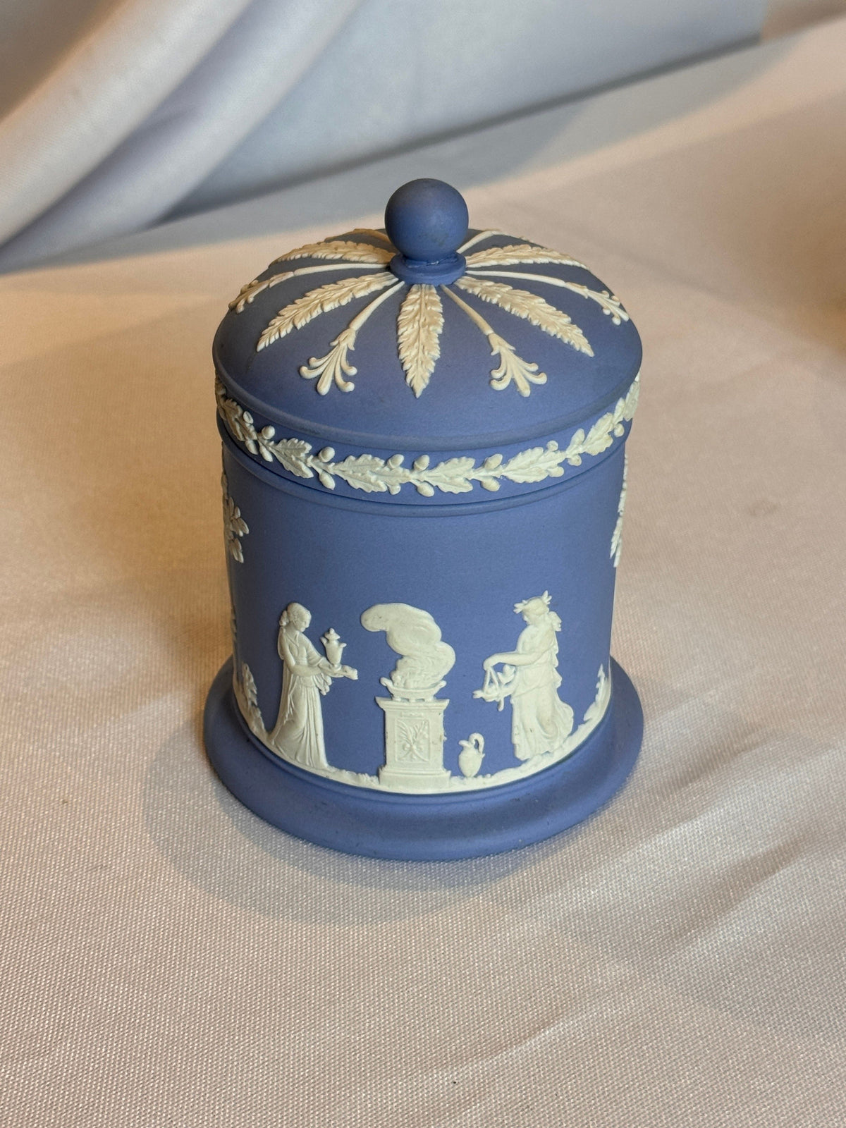 Vintage Wedgwood Pale Blue Jasperware Collection – Sold Separately, c. 1950s
