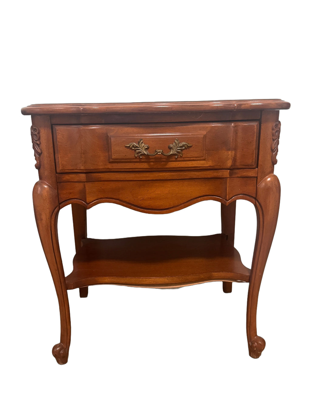 Broyhill French Provincial Nightstands, Pair, c. 1960s-1970s