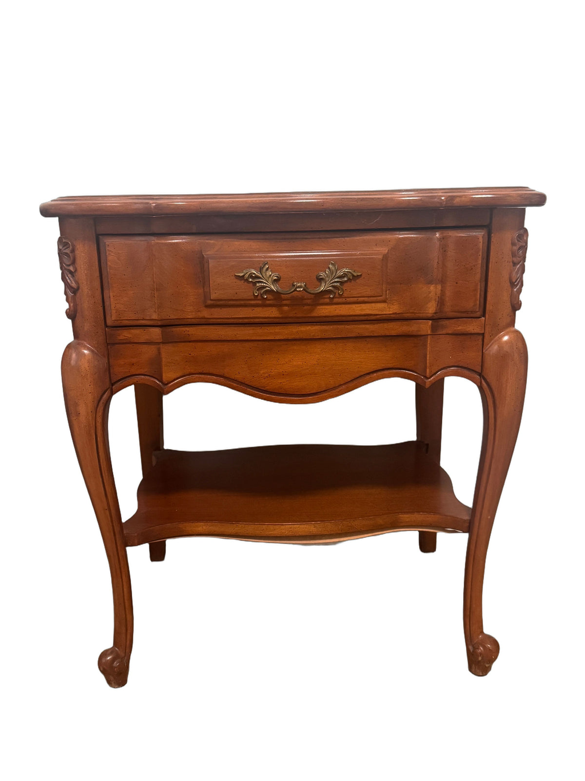 Broyhill French Provincial Nightstands, Pair, c. 1960s-1970s
