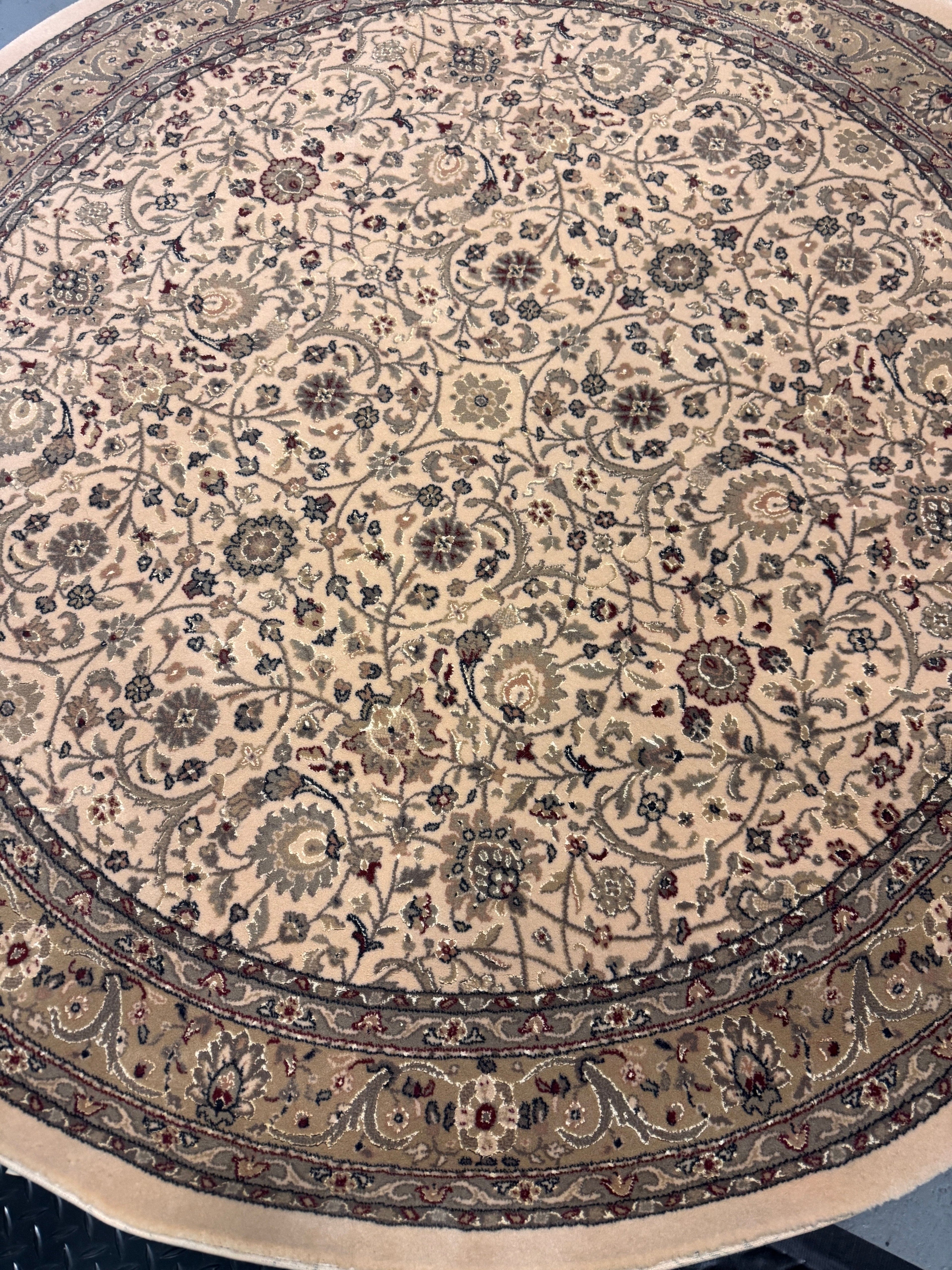 Vintage Karastan Persian Renaissance #39 Round Area Rug – 62", c. 2000–2009