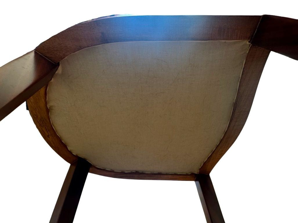 Vintage Empire Style Zebra Chairs - Set of 2