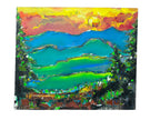"North Carolina" by David "Dalo" Banegas, Signed - Authentic Original Acrylic on Canvas