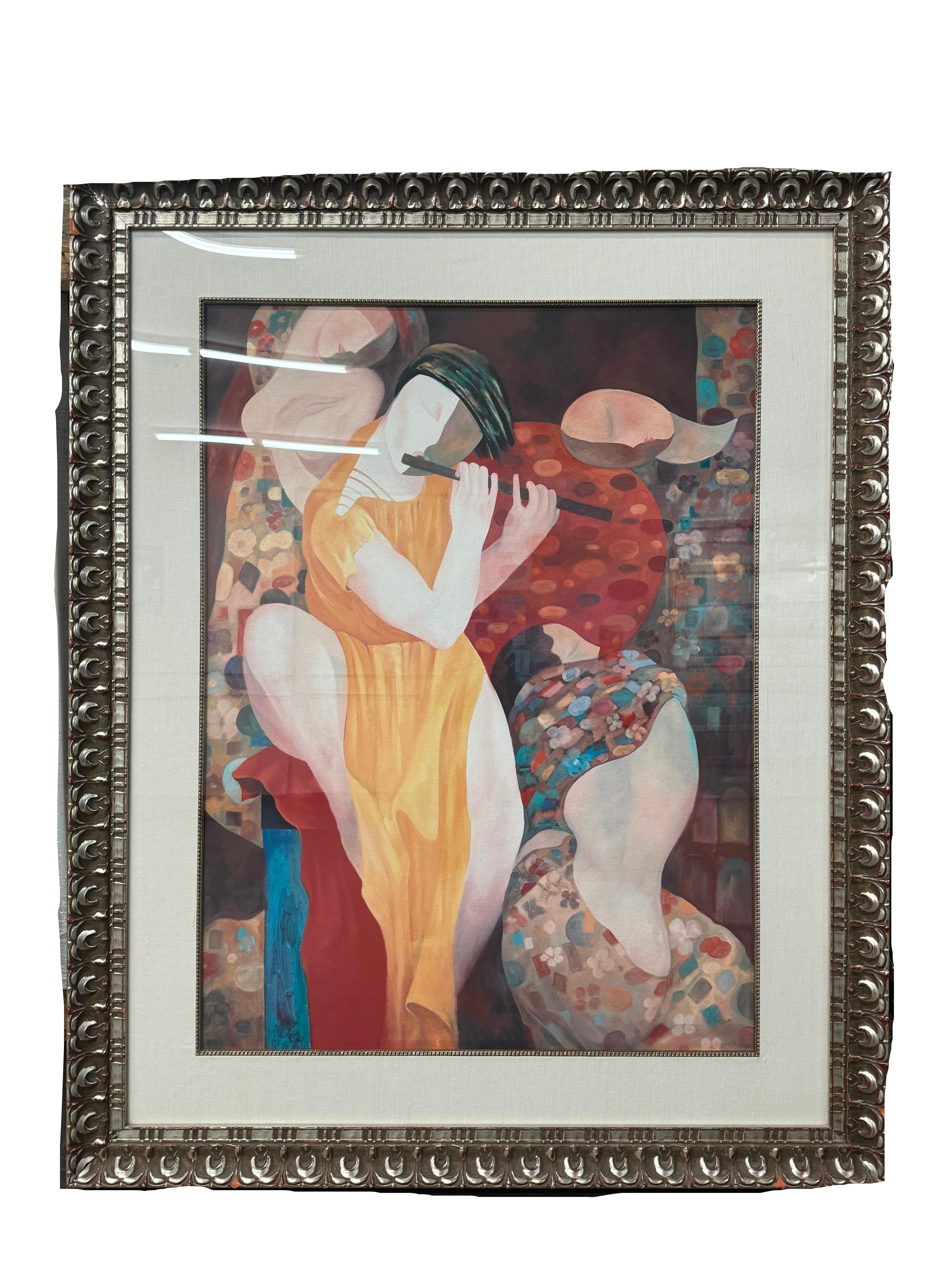 Dreamers Melody by Arbe Berberyan, Paper, Signed Original