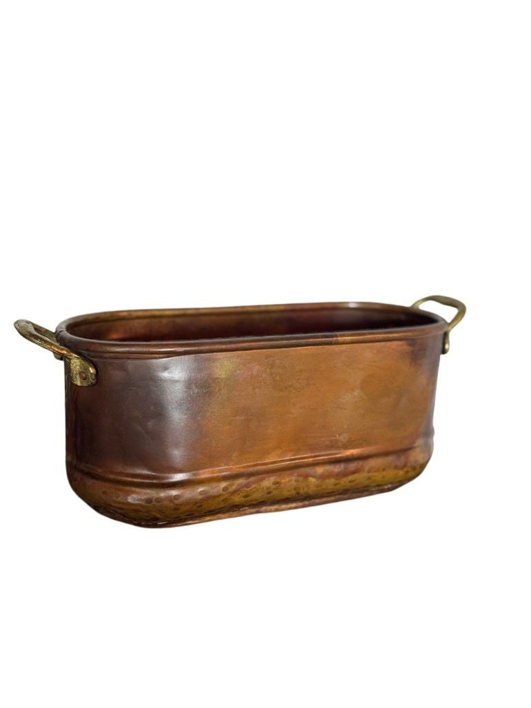 Vintage Rustic Decorative Copper Cookware and Serving Vessels