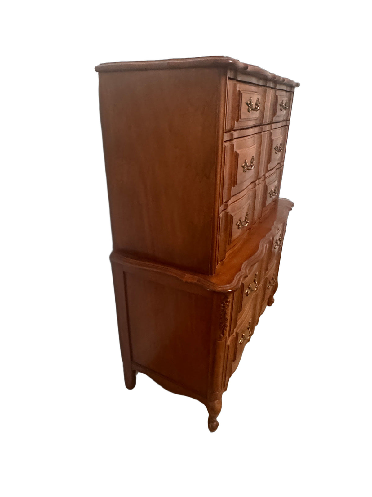 Broyhill French Provincial Tallboy Dresser Chest of Drawers, c. 1960s–1970s