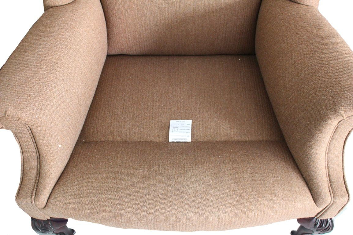 George Smith LTD Tan Wingback Chairs - Set of 2