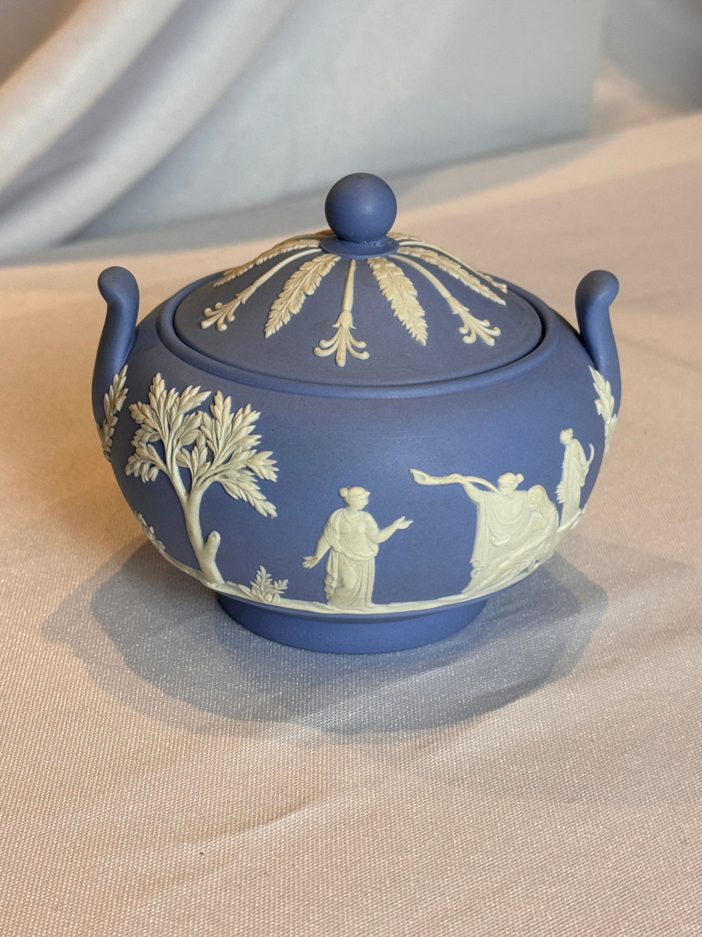 Vintage Wedgwood Pale Blue Jasperware Collection – Sold Separately, c. 1950s