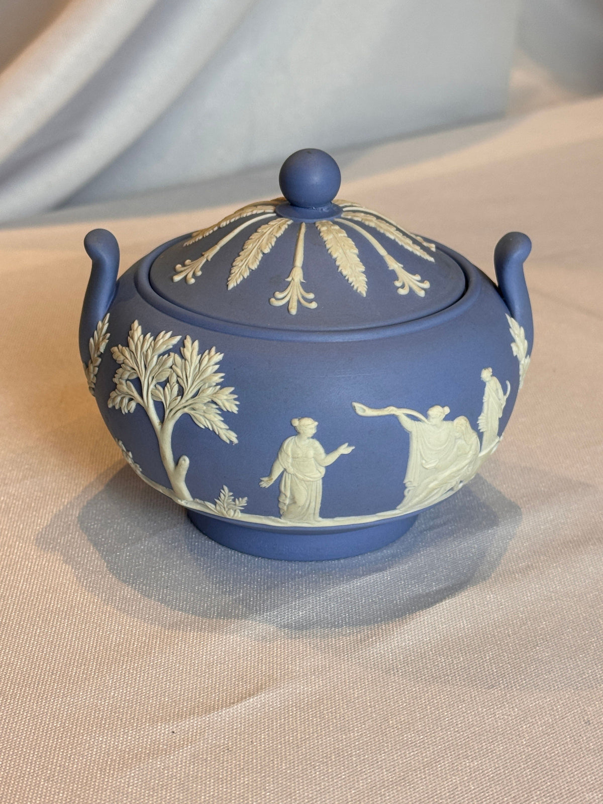 Vintage Wedgwood Pale Blue Jasperware Collection – Sold Separately, c. 1950s