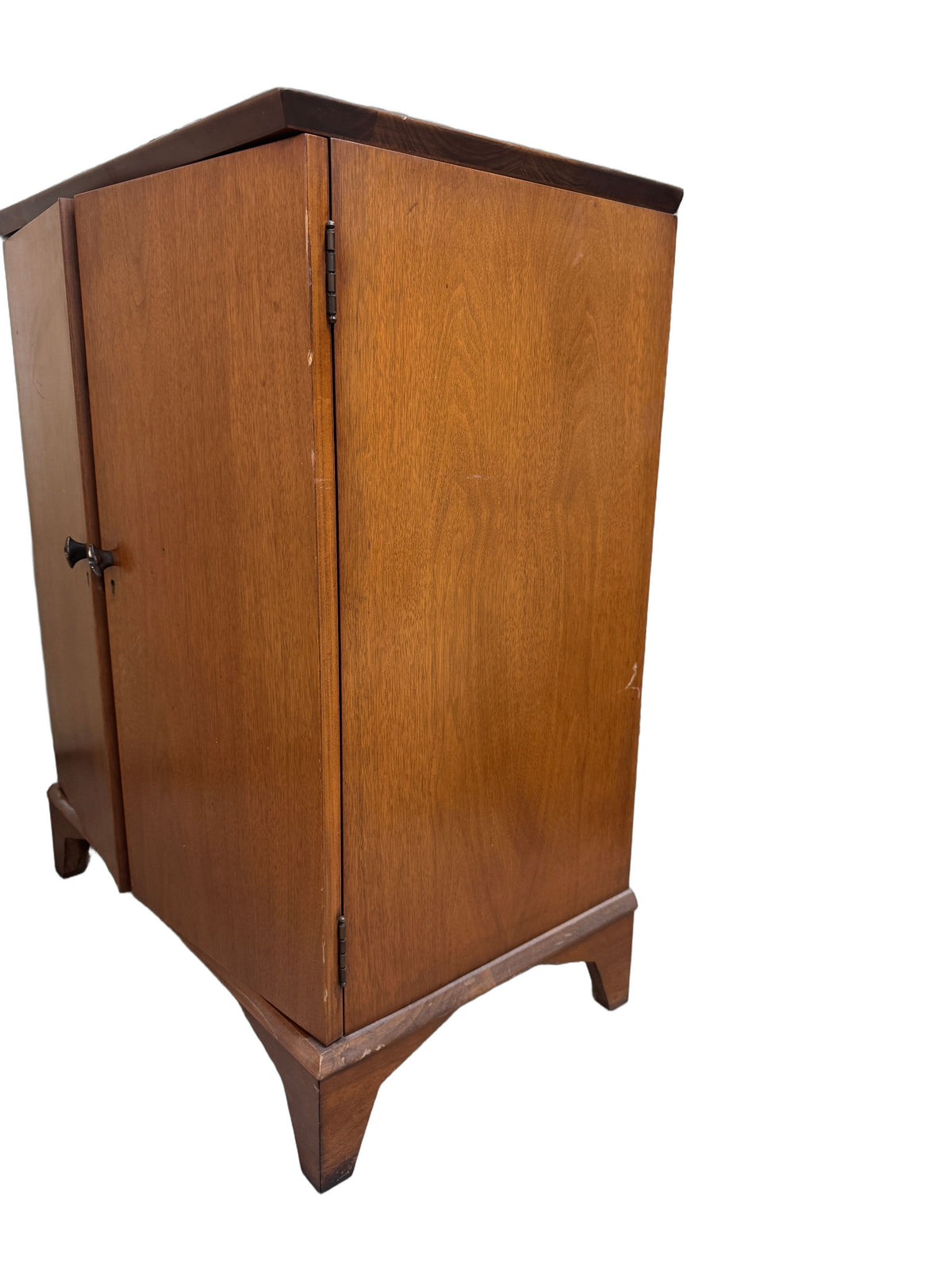 Vintage Mid-Century Modern Flip-Top Cocktail Bar Cabinet, c. 1960s