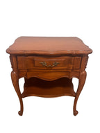 Broyhill French Provincial Nightstands, Pair, c. 1960s-1970s
