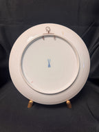 Vintage Meissen Porcelain Wall Plate – Green Ming Dragon Motif, c. 1970s