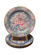 Vintage Chinese Cloisonné Decorative Wall Plate – Sold Individually, c. 1980s
