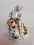 Royal Albert Old Country Roses Easter Bunny Teapot, c. 2010