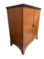 Vintage Mid-Century Modern Flip-Top Cocktail Bar Cabinet, c. 1960s