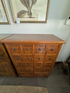 Antique 19th Century Chinese Herbal Apothecary/Medicine Cabinet
