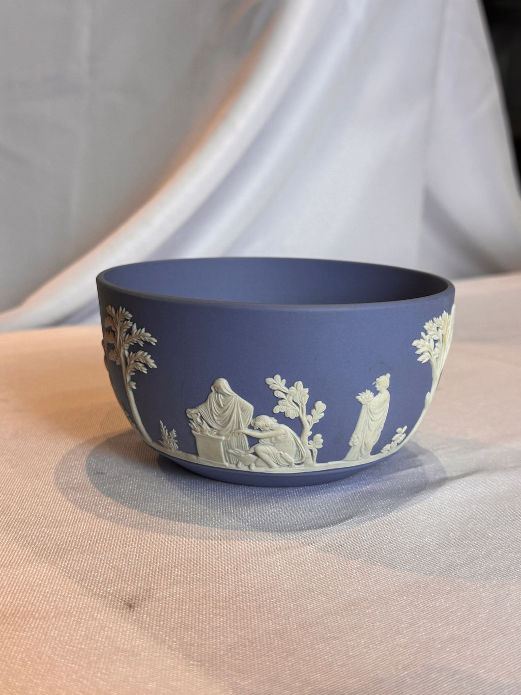 Vintage Wedgwood Pale Blue Jasperware Collection – Sold Separately, c. 1950s