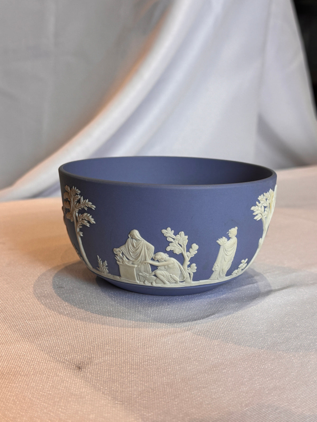 Vintage Wedgwood Pale Blue Jasperware Collection – Sold Separately, c. 1950s