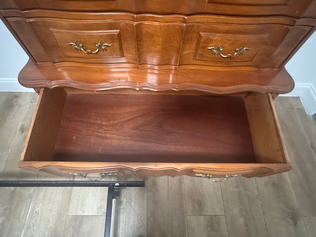 Broyhill French Provincial Tallboy Dresser Chest of Drawers, c. 1960s–1970s