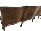 Traditional Italian Rosso Laguna Marble Top Buffet/Sideboard/Credenza, c. 1990s