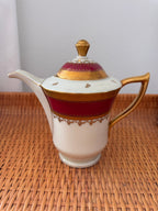 Vintage Carlsbad Fine China, Gloria, Tea Set with Service for 12, Czechoslovakia, c. 1930s