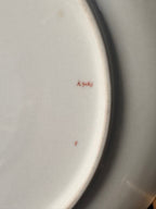 Vintage Meissen Porcelain Wall Plate – Green Ming Dragon Motif, c. 1970s