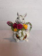 Royal Albert Old Country Roses Easter Bunny Teapot, c. 2010