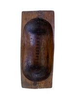 Antique Large Wooden Dough Bowl or Trencher Bowl, c. early 20th century