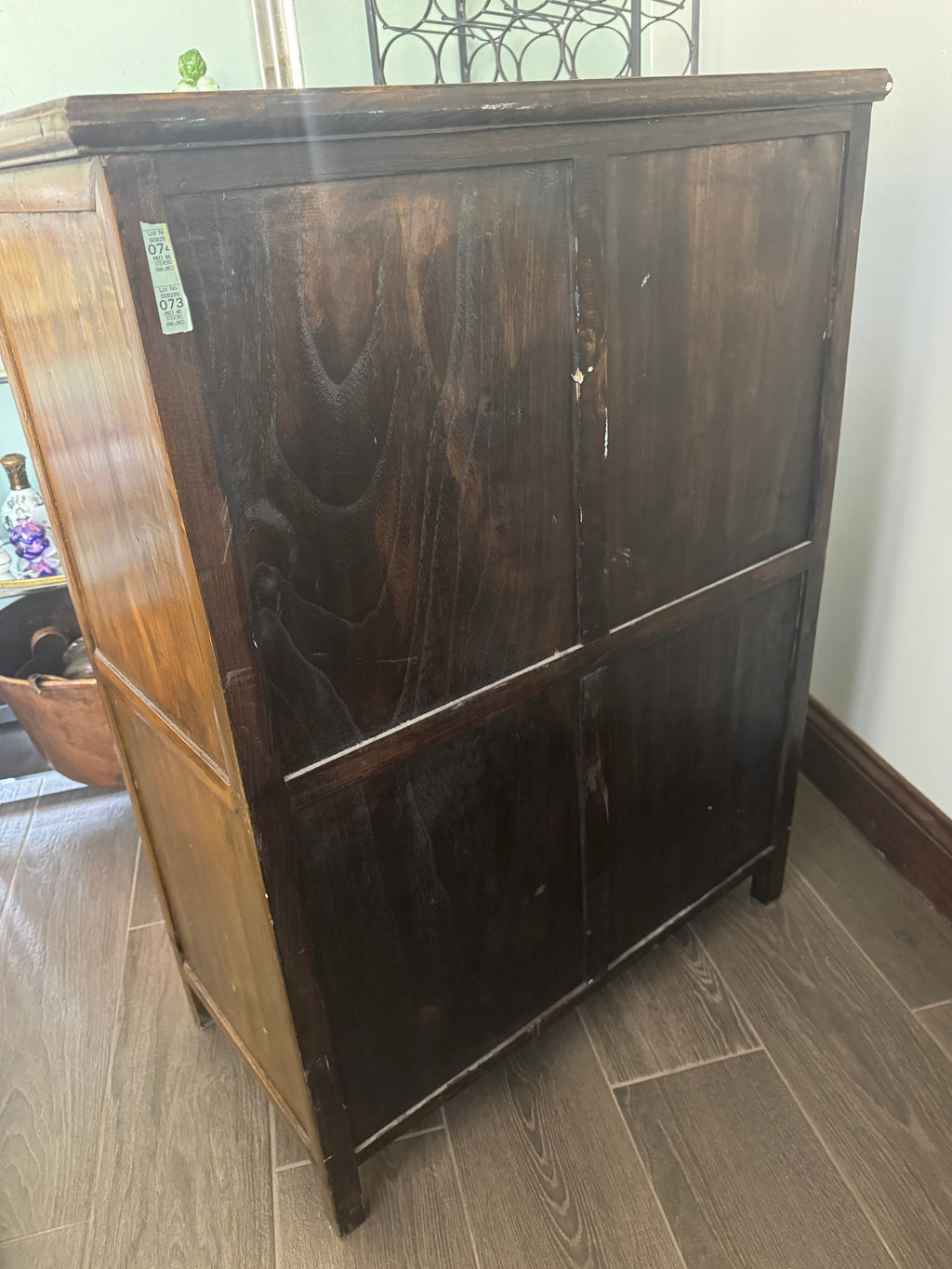 Antique 19th Century Chinese Herbal Apothecary/Medicine Cabinet