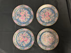 Vintage Chinese Cloisonné Decorative Wall Plate – Sold Individually, c. 1980s