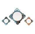 Pottery Barn Scalloped Wall Mirrors Set of 3