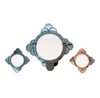 Pottery Barn Scalloped Wall Mirrors Set of 3