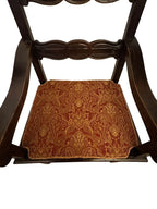 Vintage Italian Throne Chair