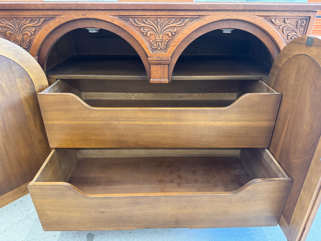 Vintage French Louis XVI Style Buffet Credenza, 1960s – Regency Style Cabinet